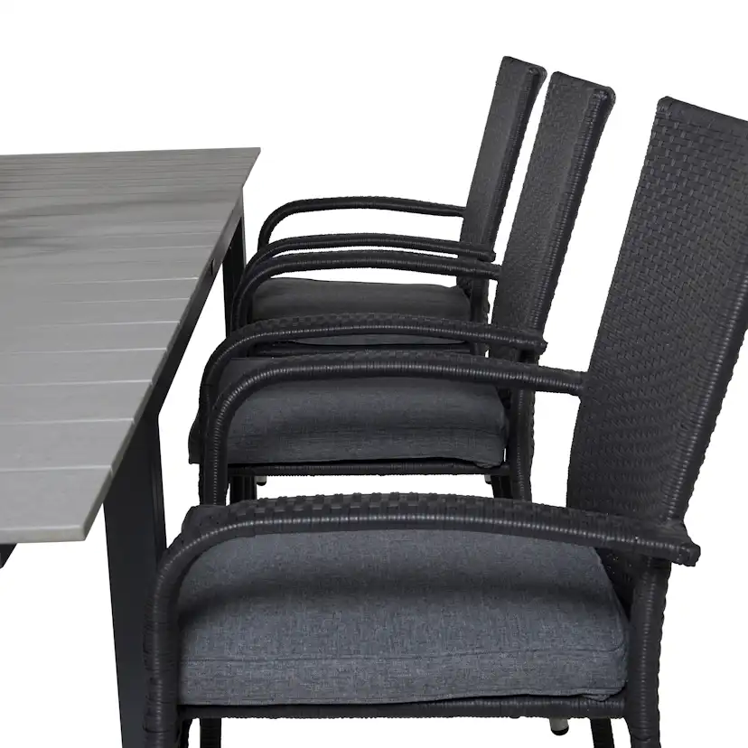 Matgrupp Venture Home Lova 160/240 med 6 Asta Stolar