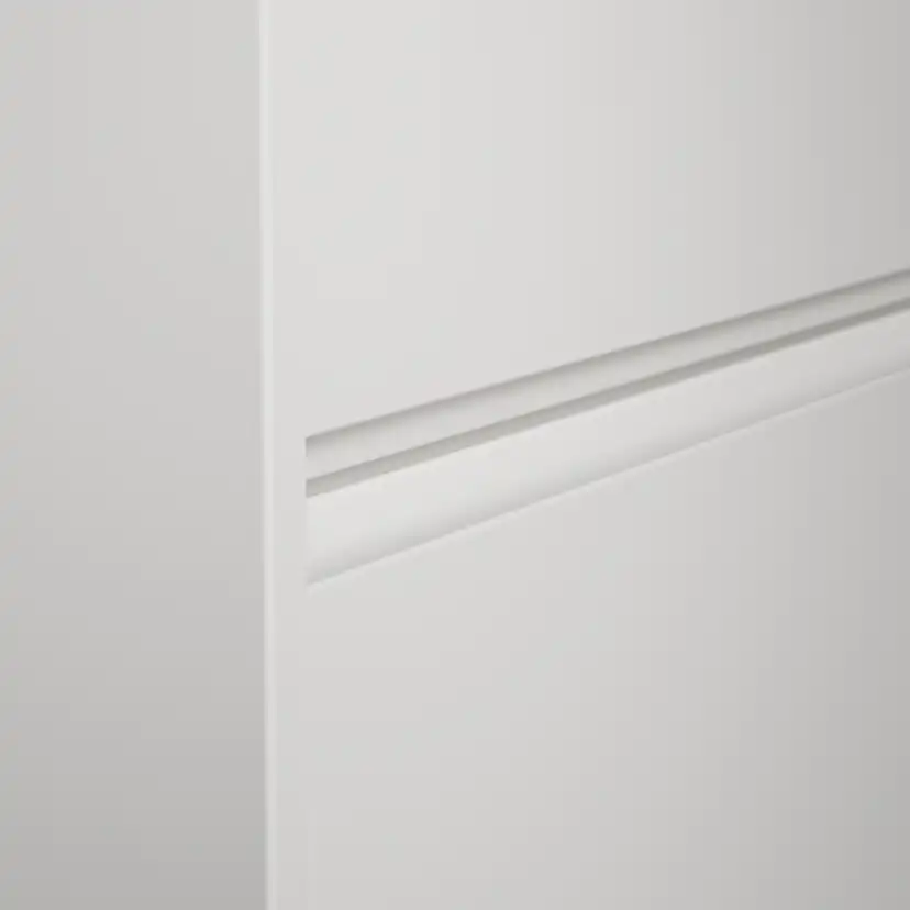 Kommod Terra Grip 120 D, Pure White, 6 Lådor Färg: Pure White, Bredd: 1200 mm
