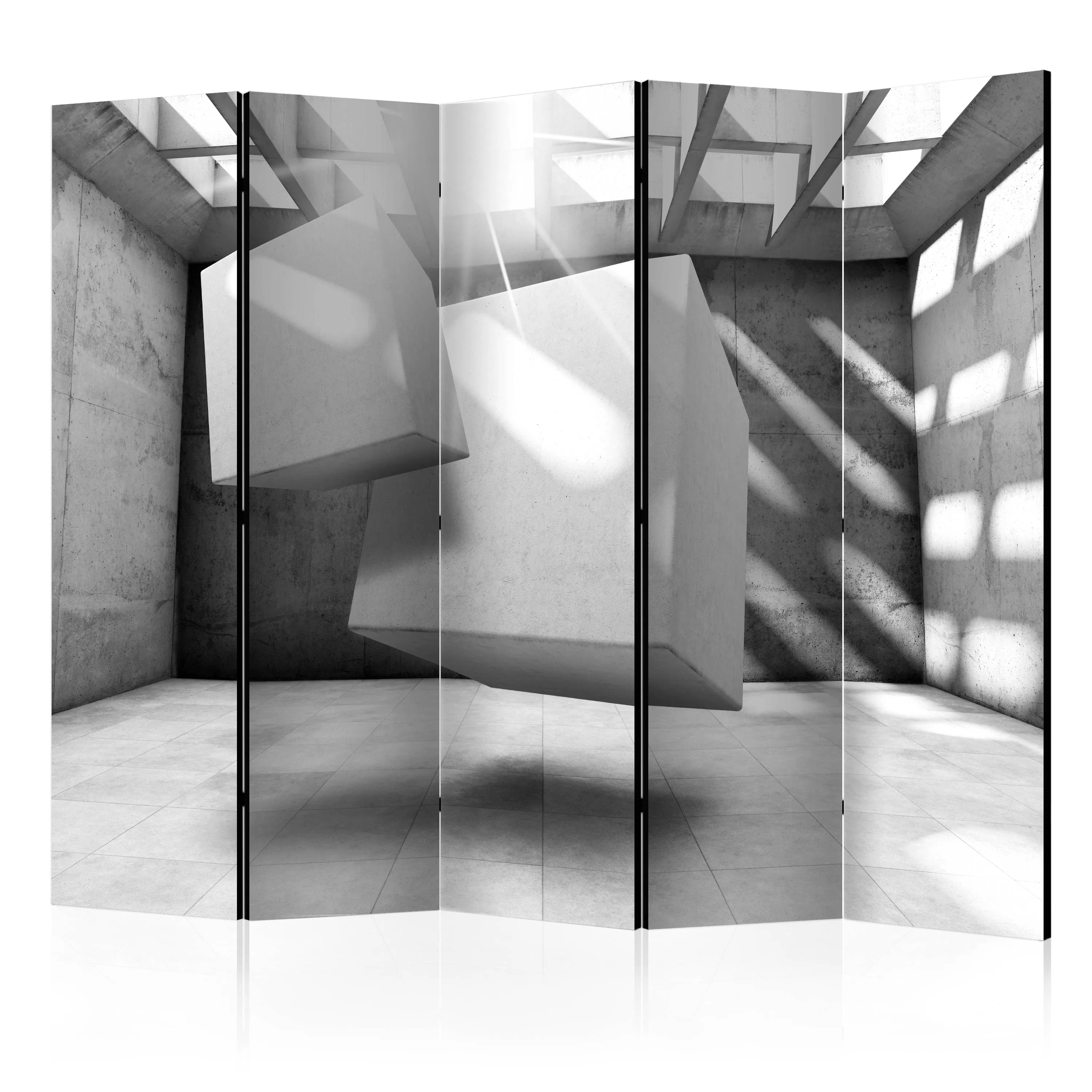 Rumsavdelare Skärmvägg Arkiio Dancing Squares II 225x172 cm