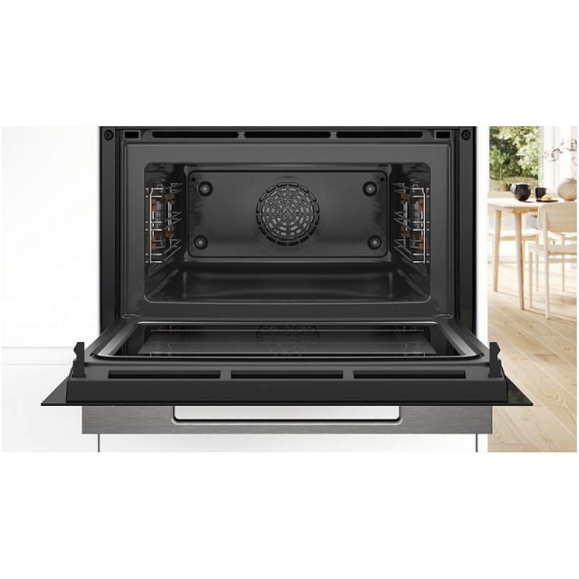 Ugn och Mikro Bosch HBG7742B1 + CMG7241B1 Serie 8 Svart