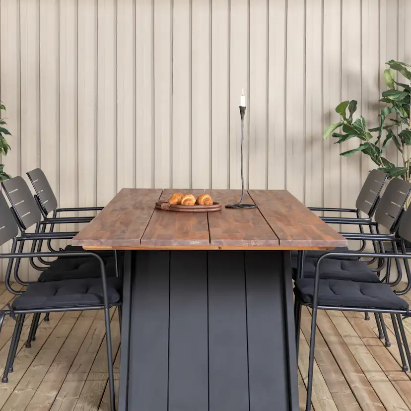 Matgrupp Venture Home Doni med 6 Nime Matstolar