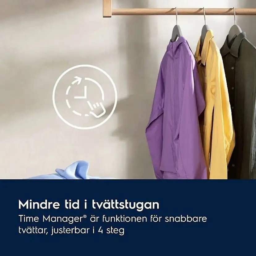 Frontmatad tvättmaskin Electrolux EW6S672G45