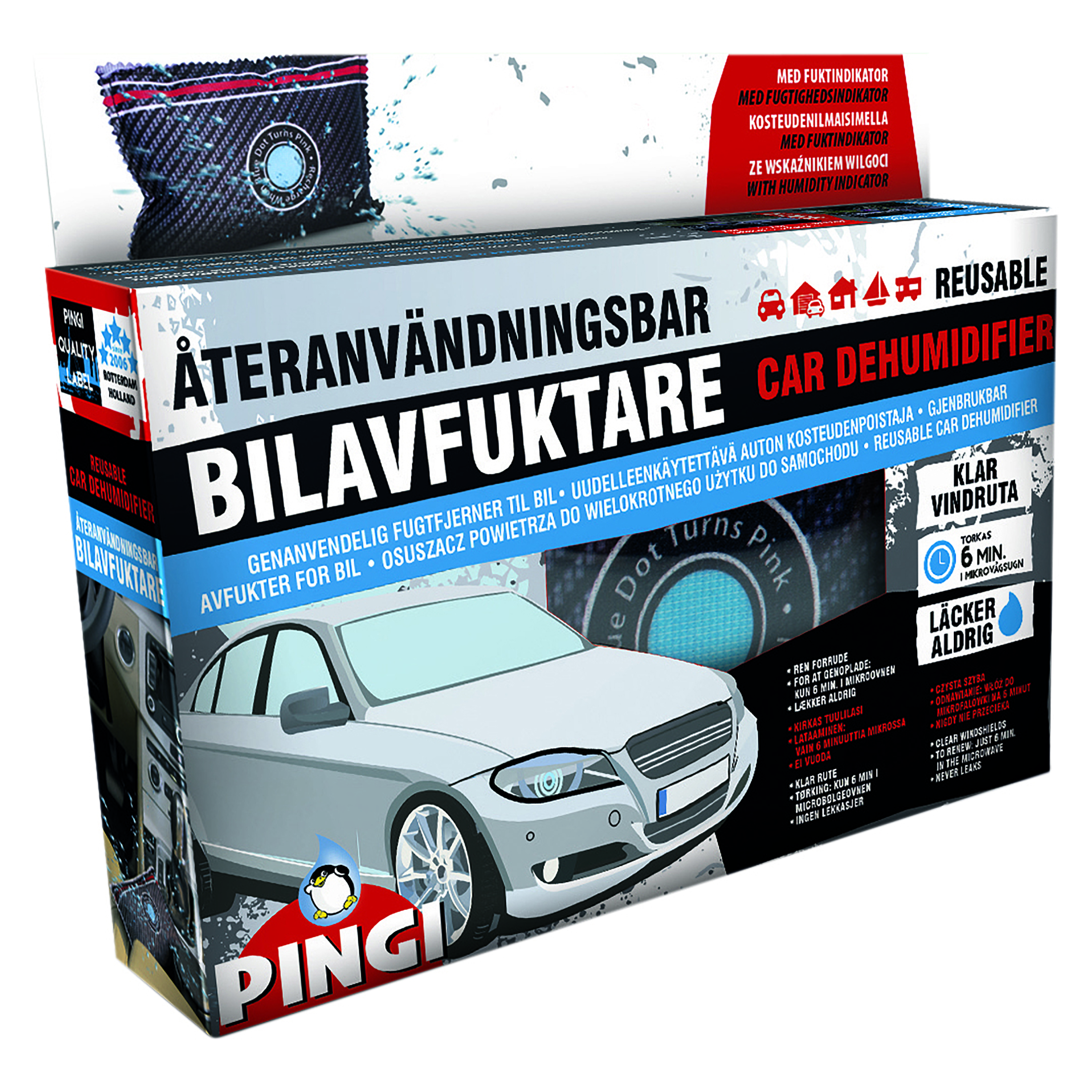 Avfuktare Pingi Bilavfuktare 300g