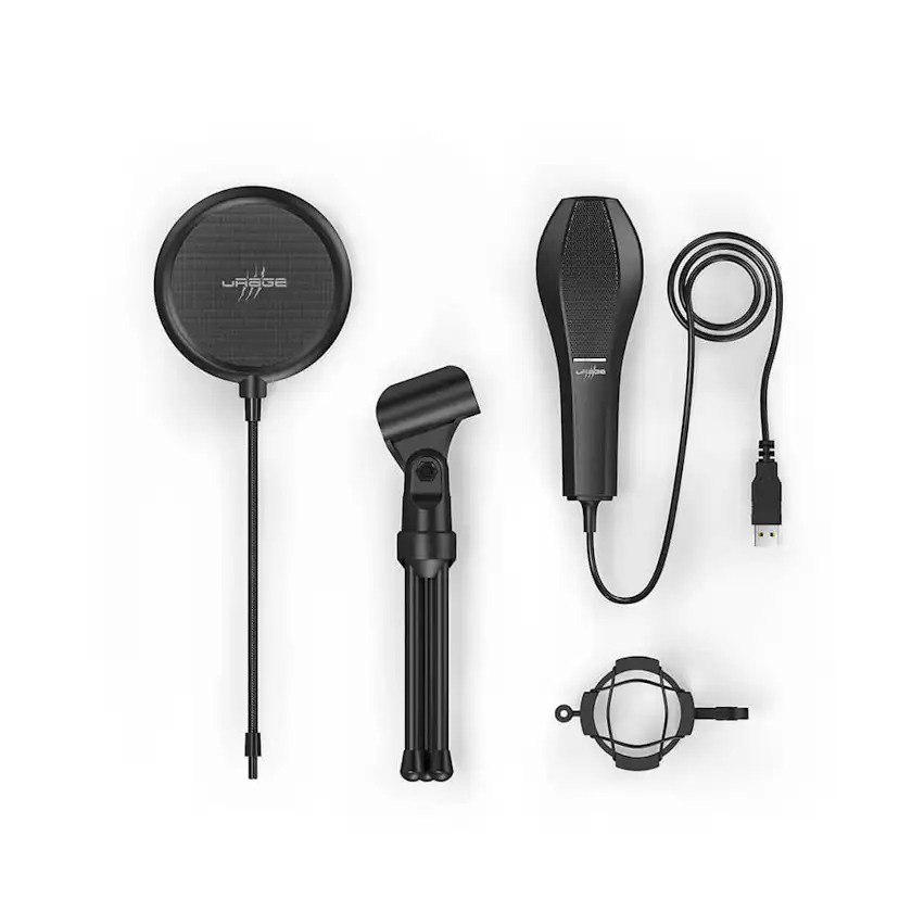 Mikrofon Urage Stream 400 Plus Gaming Svart