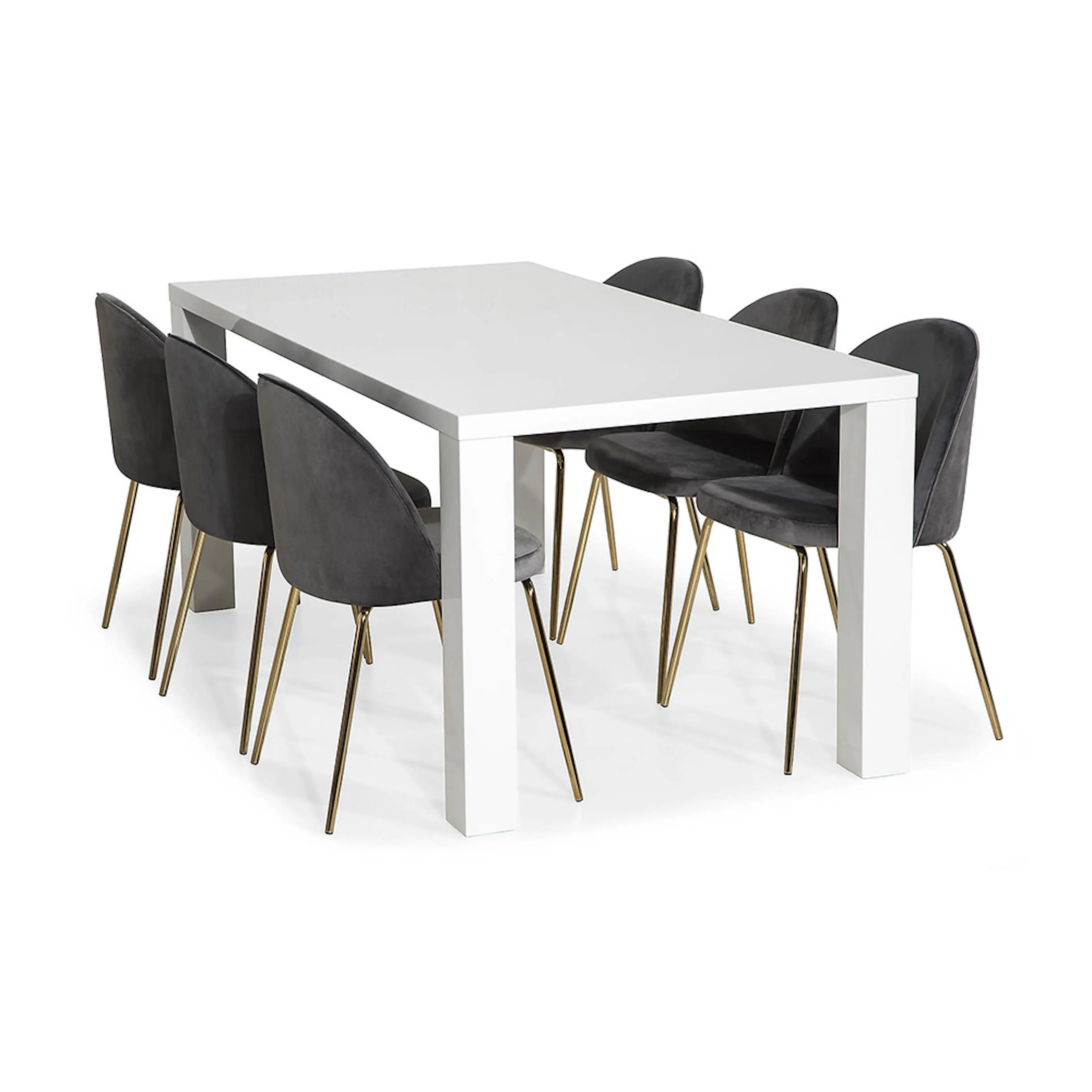 Matgrupp In Living Cibus med 6 Felipe Stolar Sammet
