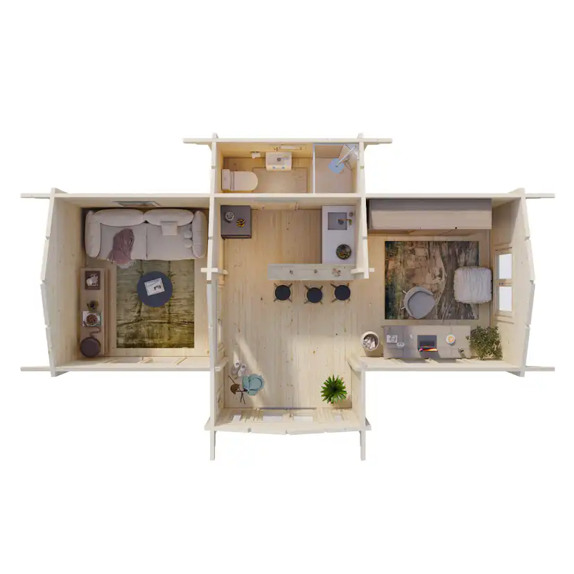 Stuga Palmako Anna 29,2 m2