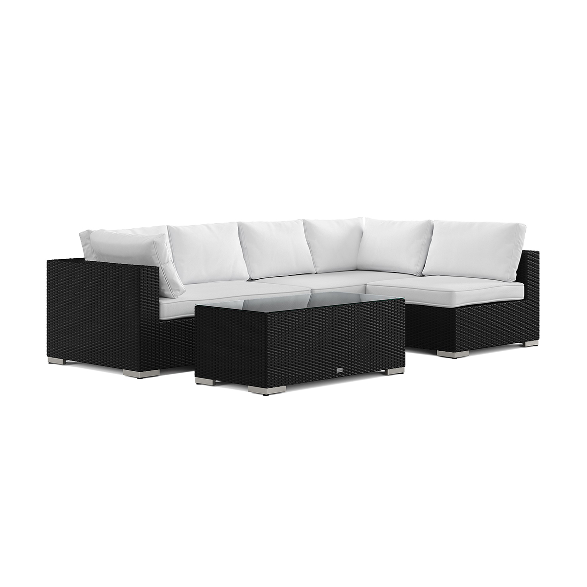 Loungegrupp Comfort Garden Bahamas utomhus loungegrupp 5-sits med vändbar schäslong och bord