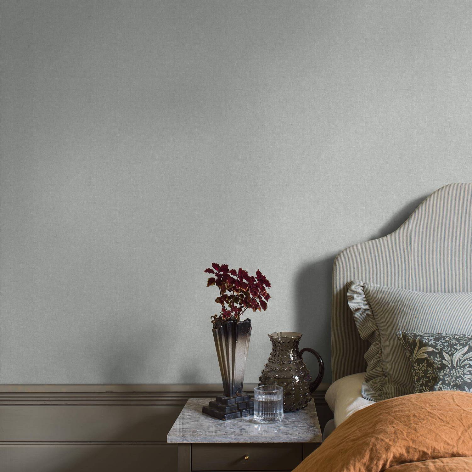Tapet Boråstapeter Canvas Celadon 6131