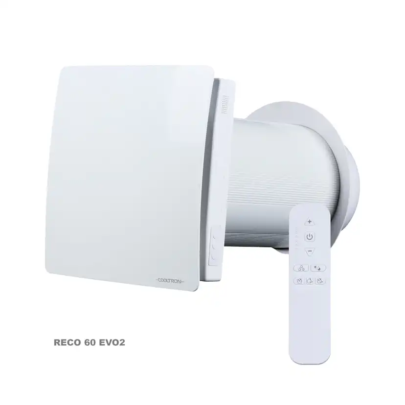 Ventilationsaggregat Cooltron Reco 60 EVO2 med Värmeåtervinning