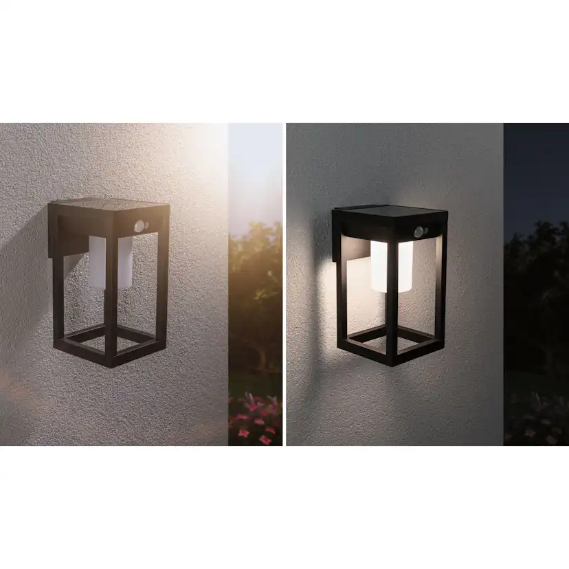 Fasadbelysning Solcell Paulmann Marisol LED med Rörelsesensor IP44