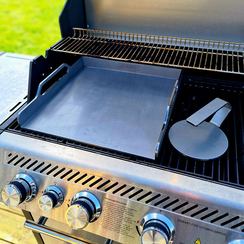 Stekbord Bluegaz Ulvaryd i Varmvalsat Stål 40x40 cm