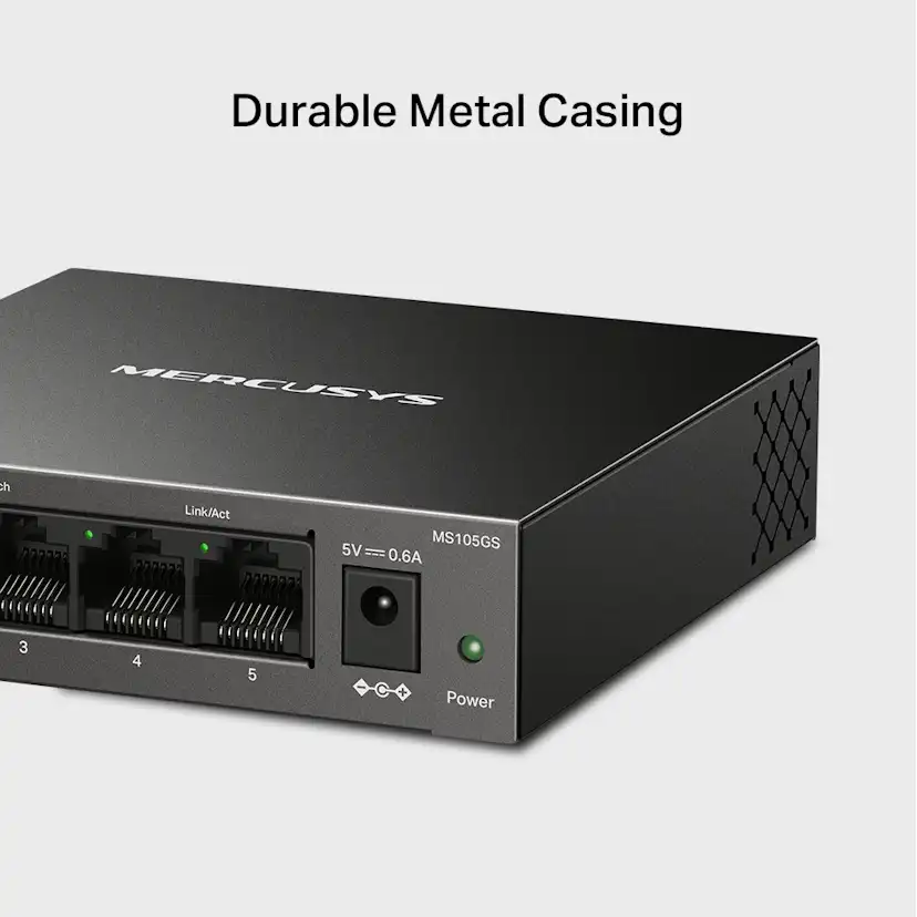 Desktop Switch Mercusys MS105GS 5-Port Gigabit