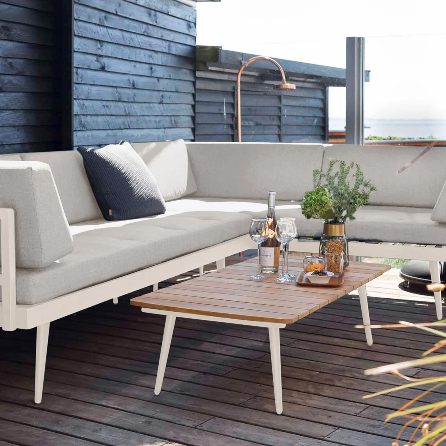Loungebord Cinas Rio 120x60 cm