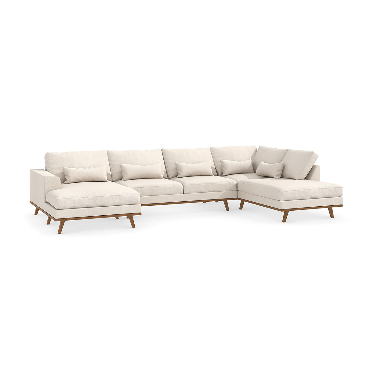 Copenhagen U-Soffa Beige, Höger