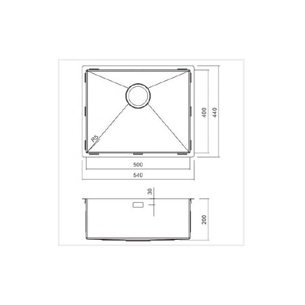 Diskho Nordic Tech Edge 500 X Rostfri