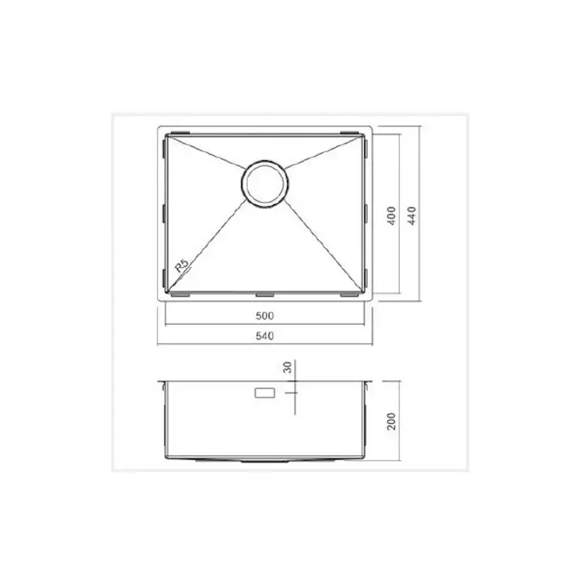 Diskho Nordic Tech Edge 500 X Rostfri