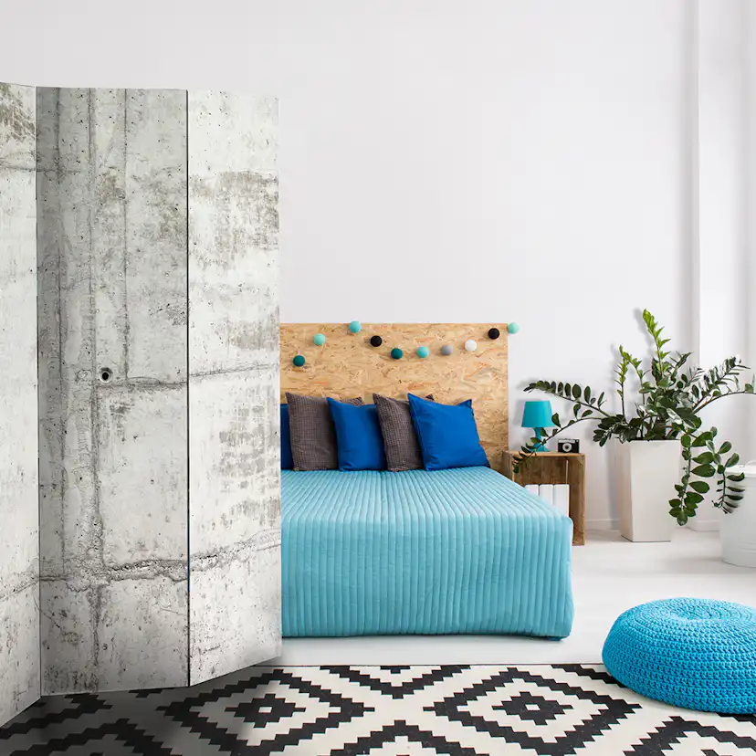 Rumsavdelare Skärmvägg Arkiio Urban Bunker 135x172 cm