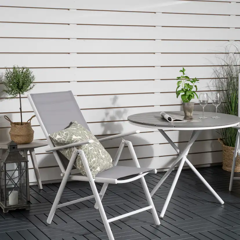 Cafégrupp Venture Home Pincy Ø 90 med 2 Bront Stolar