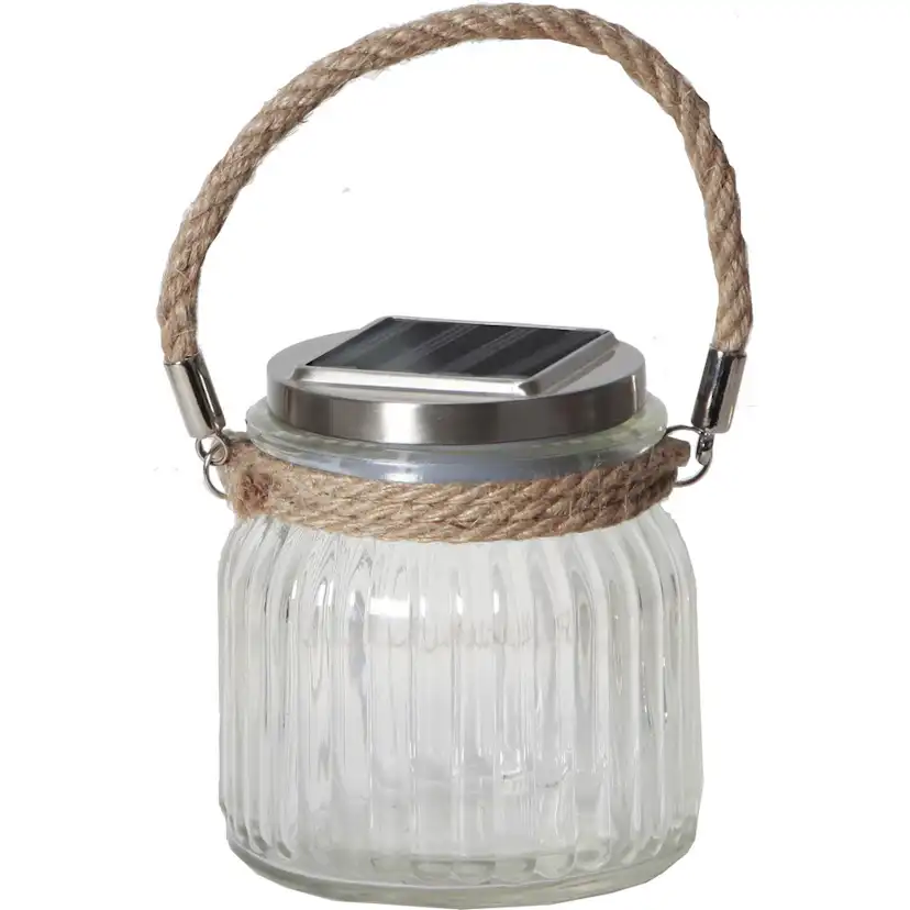 Solcellslykta Star Trading Jamjar