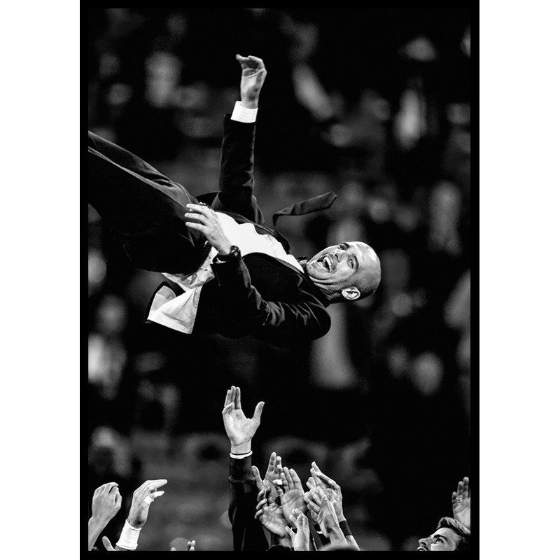 Poster Gallerix Pep Guardiola Barcelona 2011