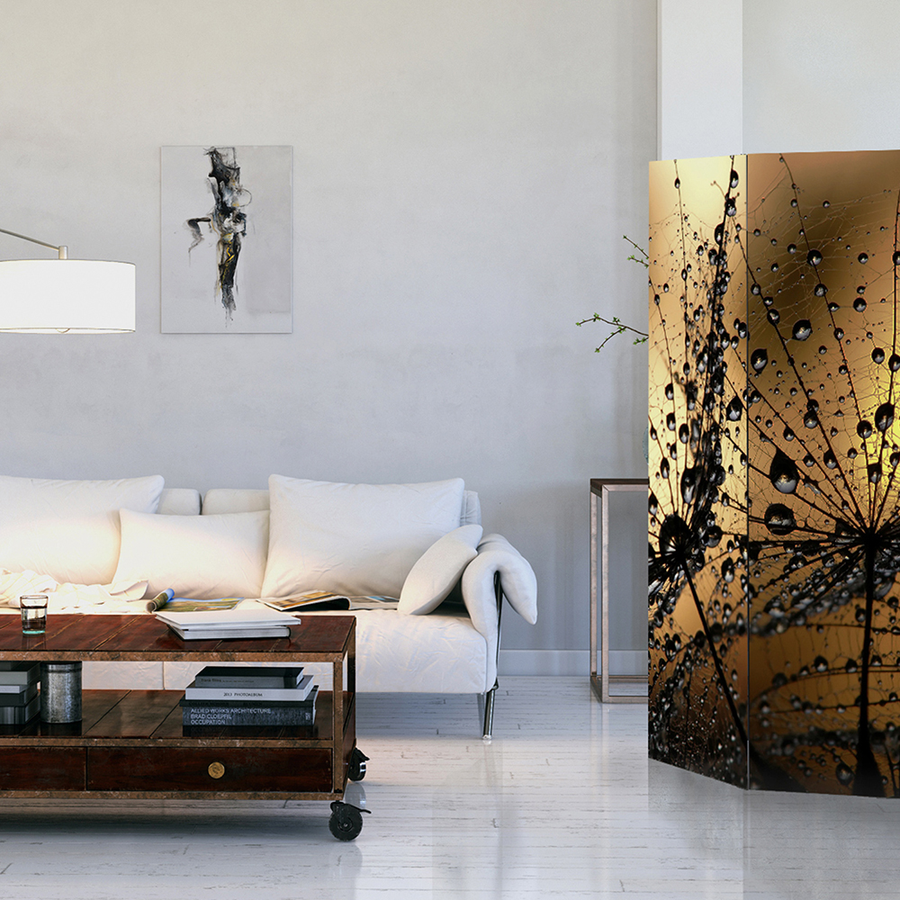 Rumsavdelare Skärmvägg Arkiio Dandelions In The Rain 135x172 cm