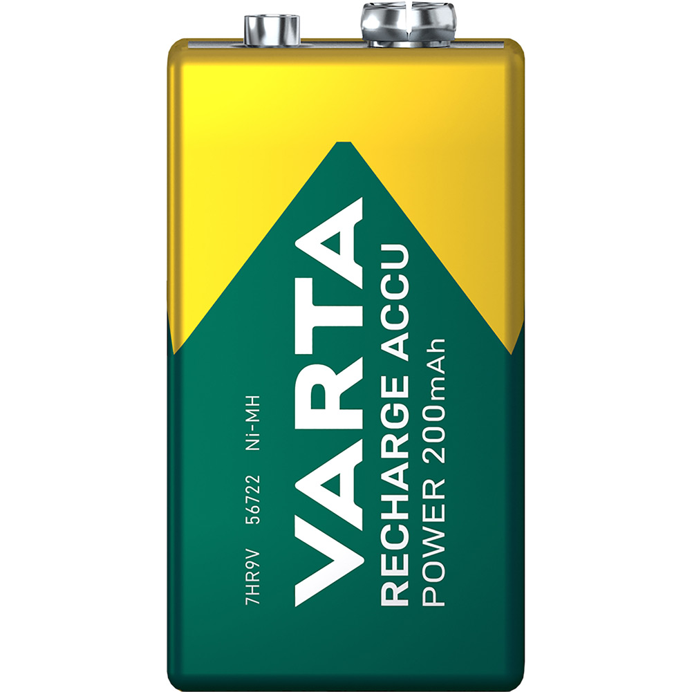 Batteri Varta Laddningsbart batteri 9V 200 mAh