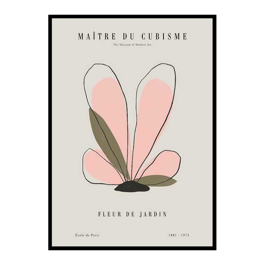 Poster Gallerix Picasso Fleur Du Cubisme