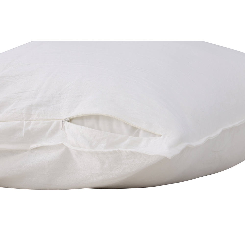 Ronja Cushion Cover Washed Cotton - White Vit