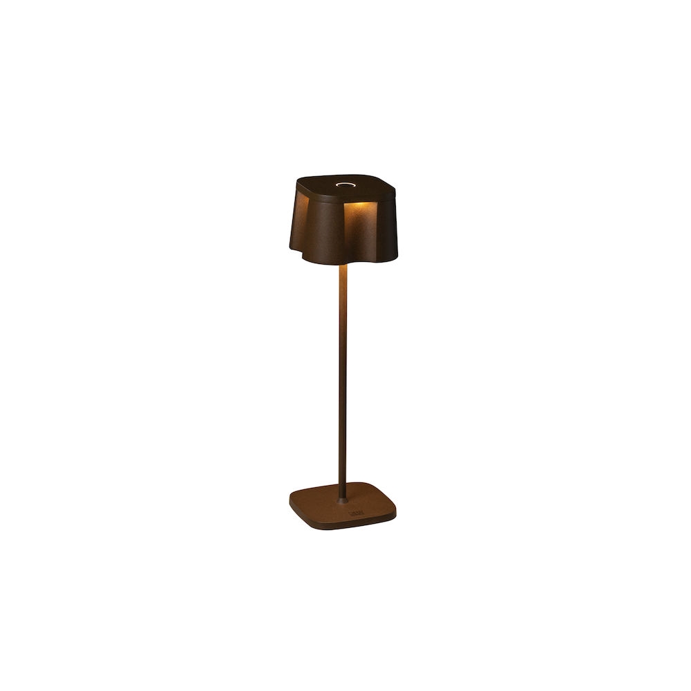 Nice bordslampa rostUSB Rost