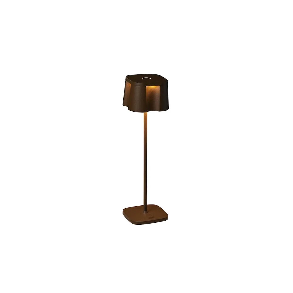 Nice bordslampa rostUSB Rost