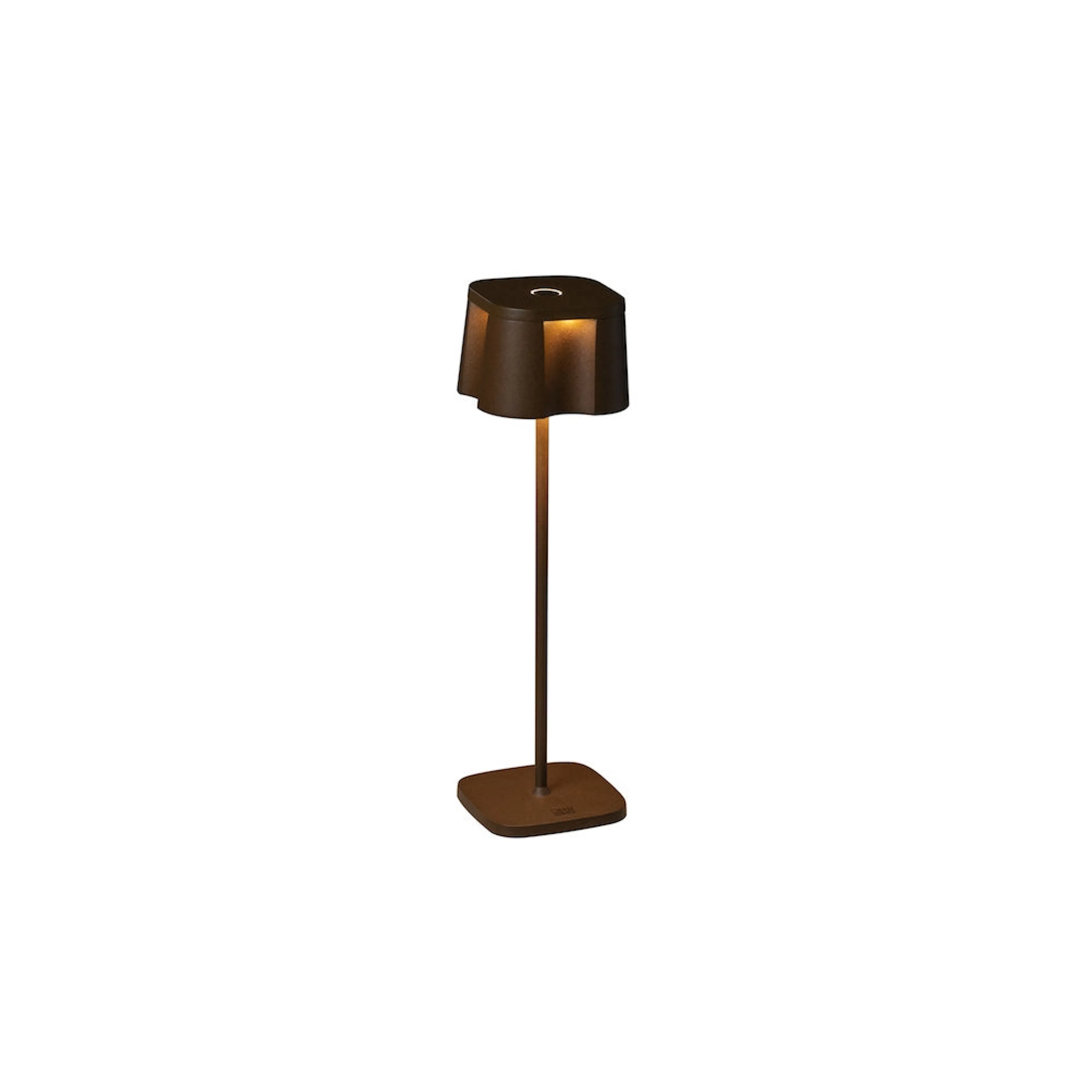 Nice bordslampa rostUSB Rost