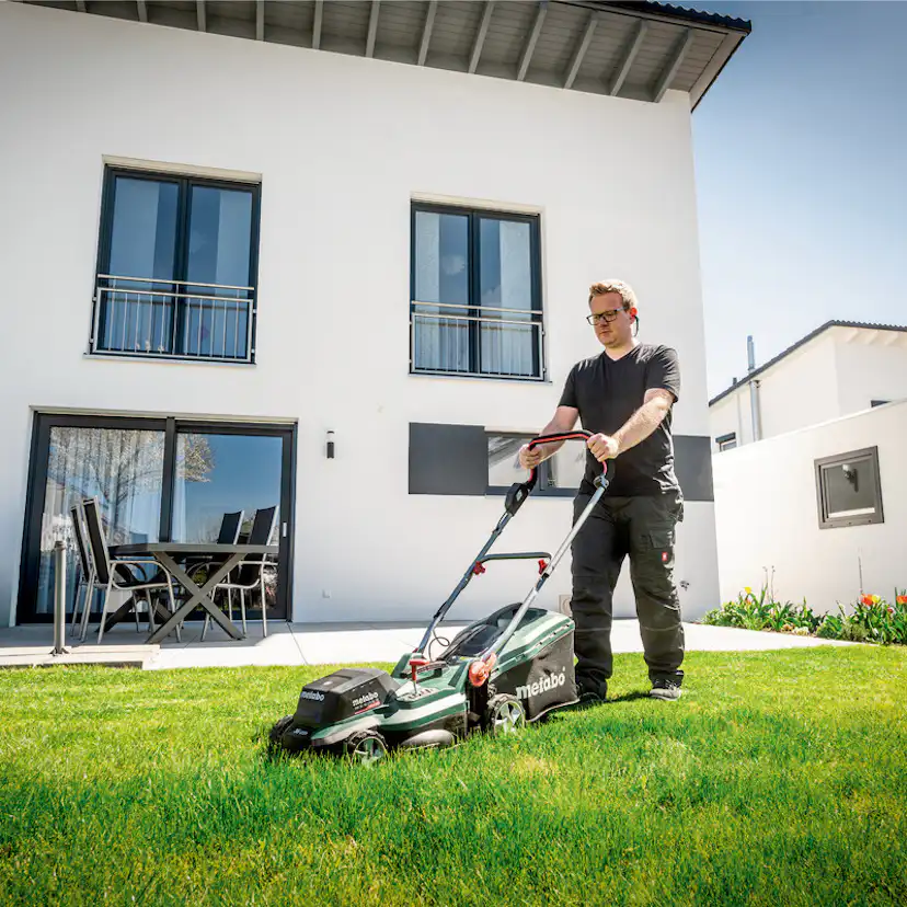 Gräsklippare Metabo Rm 36-18 LTX BL 36 18V Solo utan Batteri och Laddare