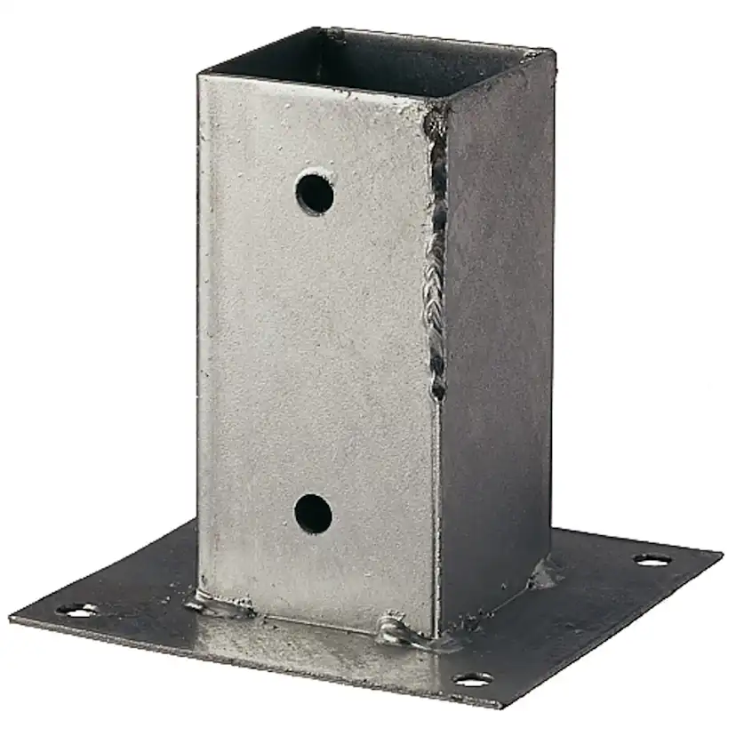 Fundament 71x71 bult .galvad Bult. 71 x 71 mm Galvaniserad