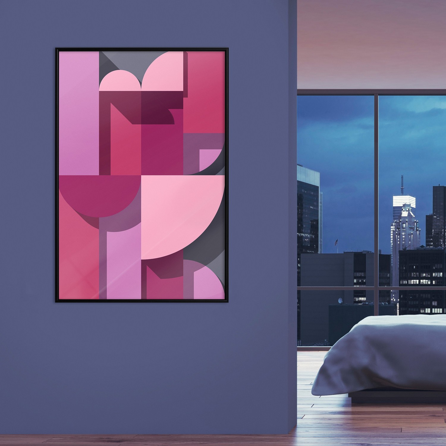 Poster Artgeist Affisch Abstract Home