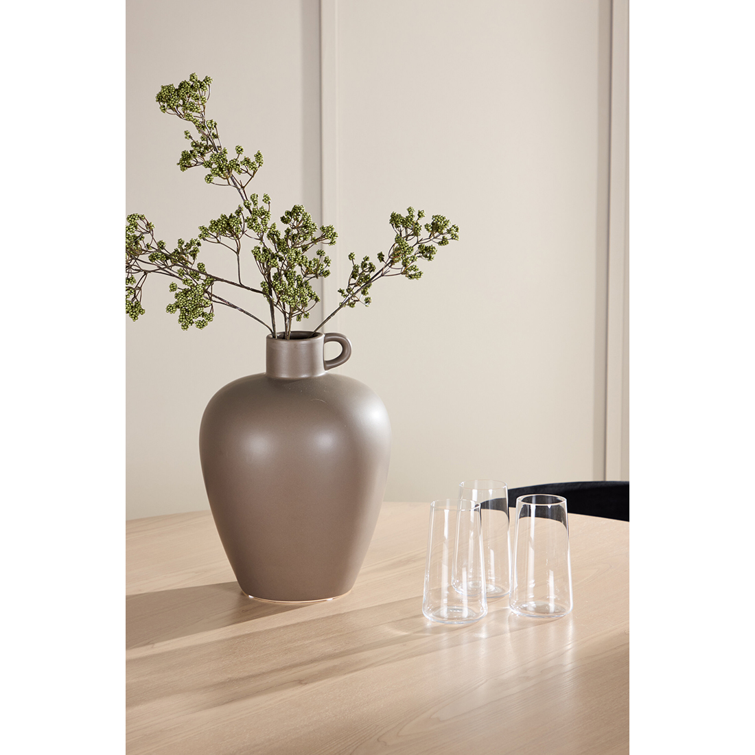 Matgrupp Venture Home Flora Ø120 cm med 4st Edina Matstolar