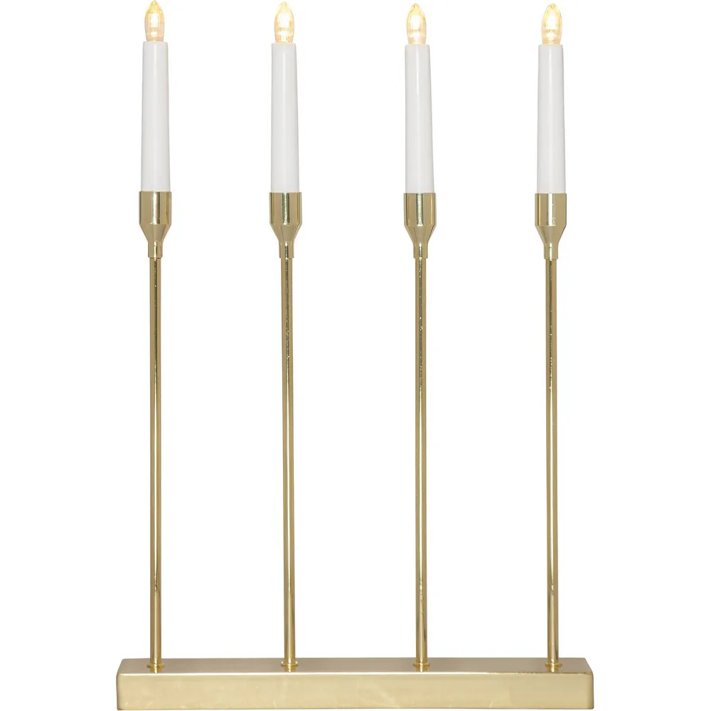 Ljusstake Lottie Mässing