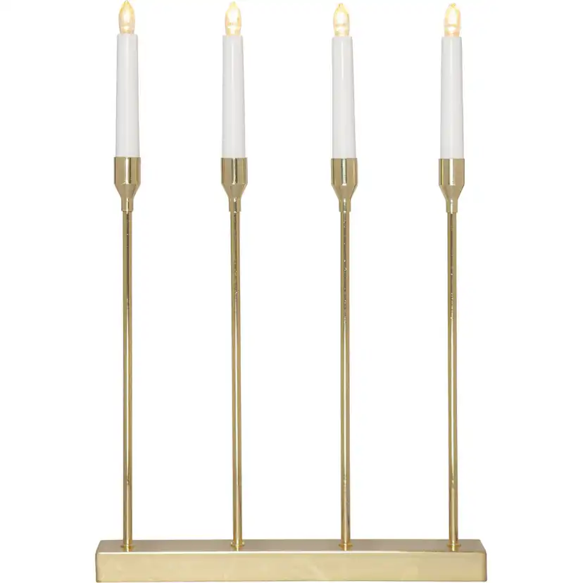 Ljusstake Lottie Mässing