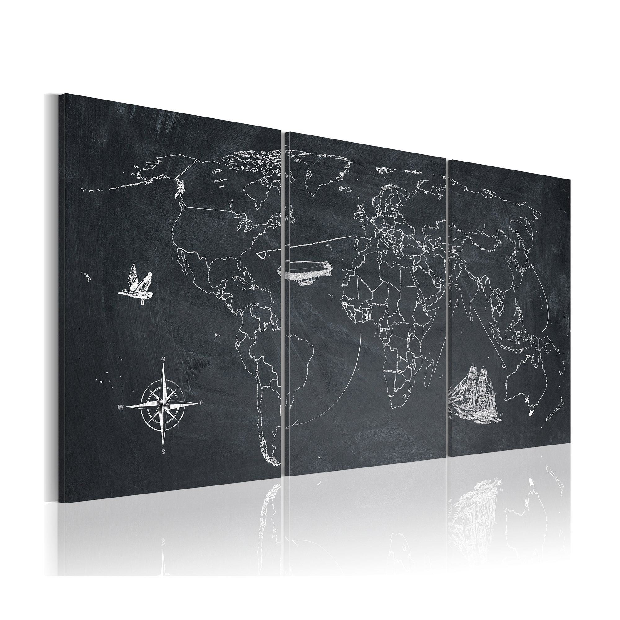 Tavla Arkiio Efter Fotspår Columbus