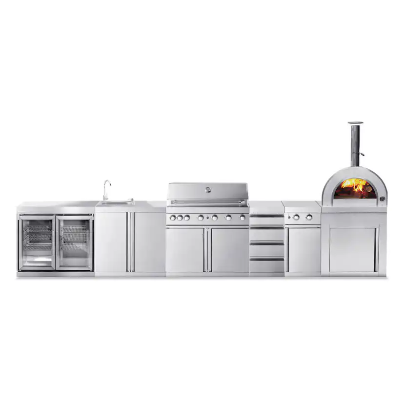 Fristående Utekök Myoutdoorkitchen Stainless Collection Kansas