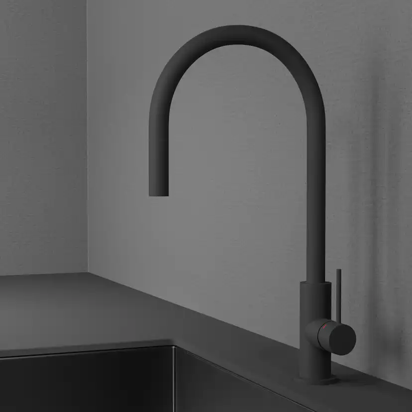 Köksblandare Scandtap Steel Accent med Utdragbar Pip