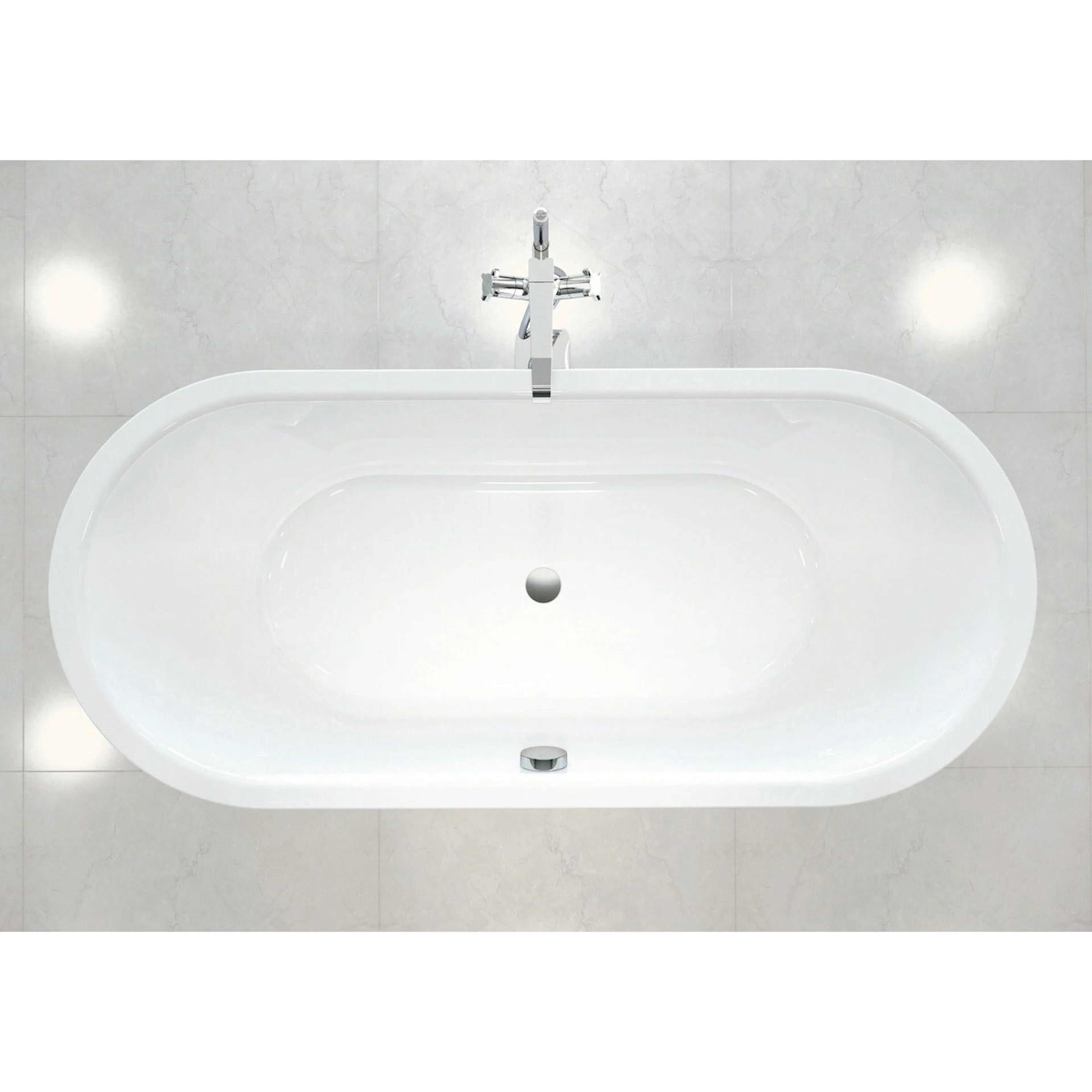 Inbyggnadsbadkar Kaldewei Classic Duo Oval