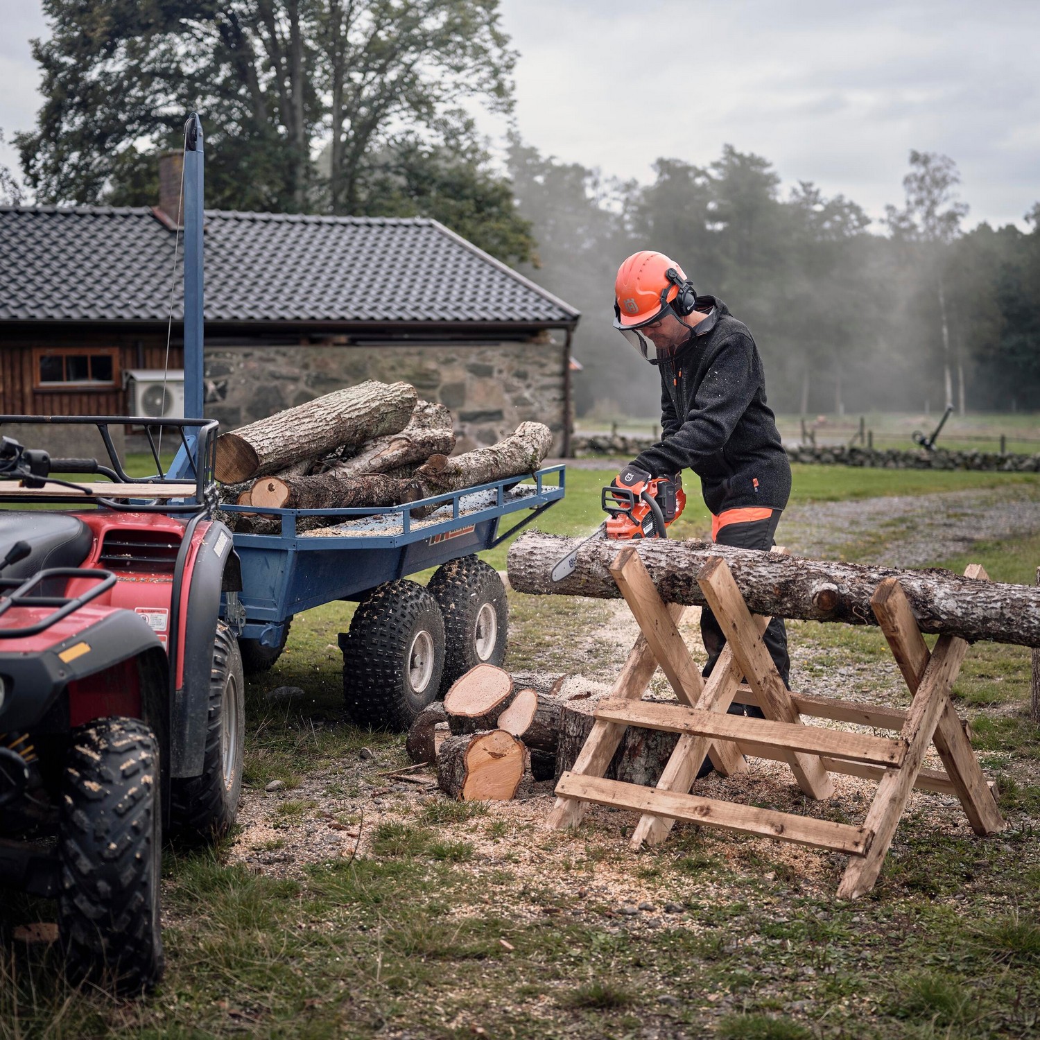 Motorsåg Husqvarna 435i Utan Batteri & Laddare