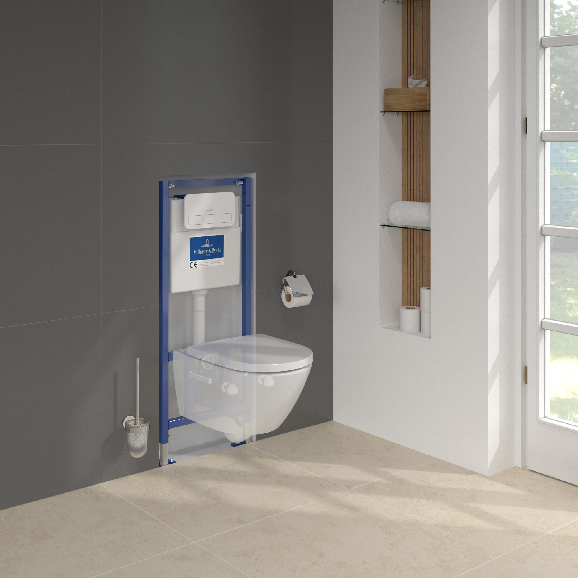 Vägghängd Toalettstol Villeroy & Boch Subway 3.0 med TwistFlush