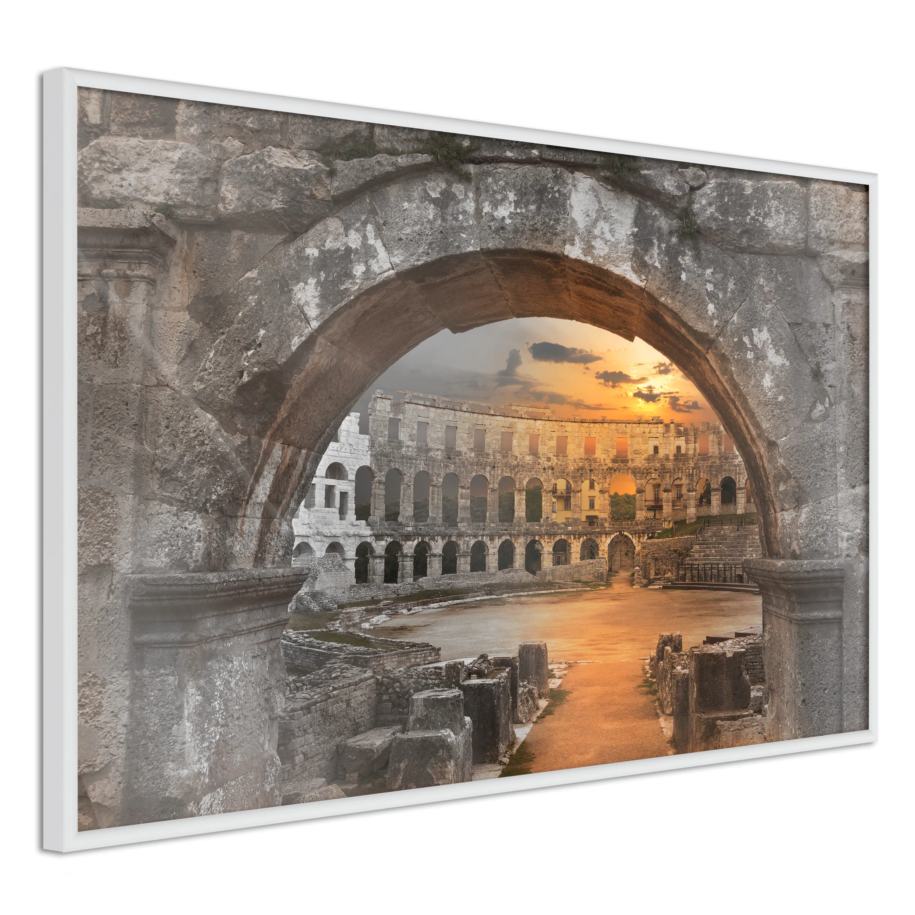 Poster Artgeist Affisch Roman Theater