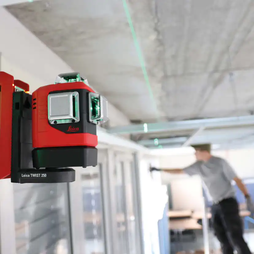 Multikorslaser Leica Lino Grön L6GS-1