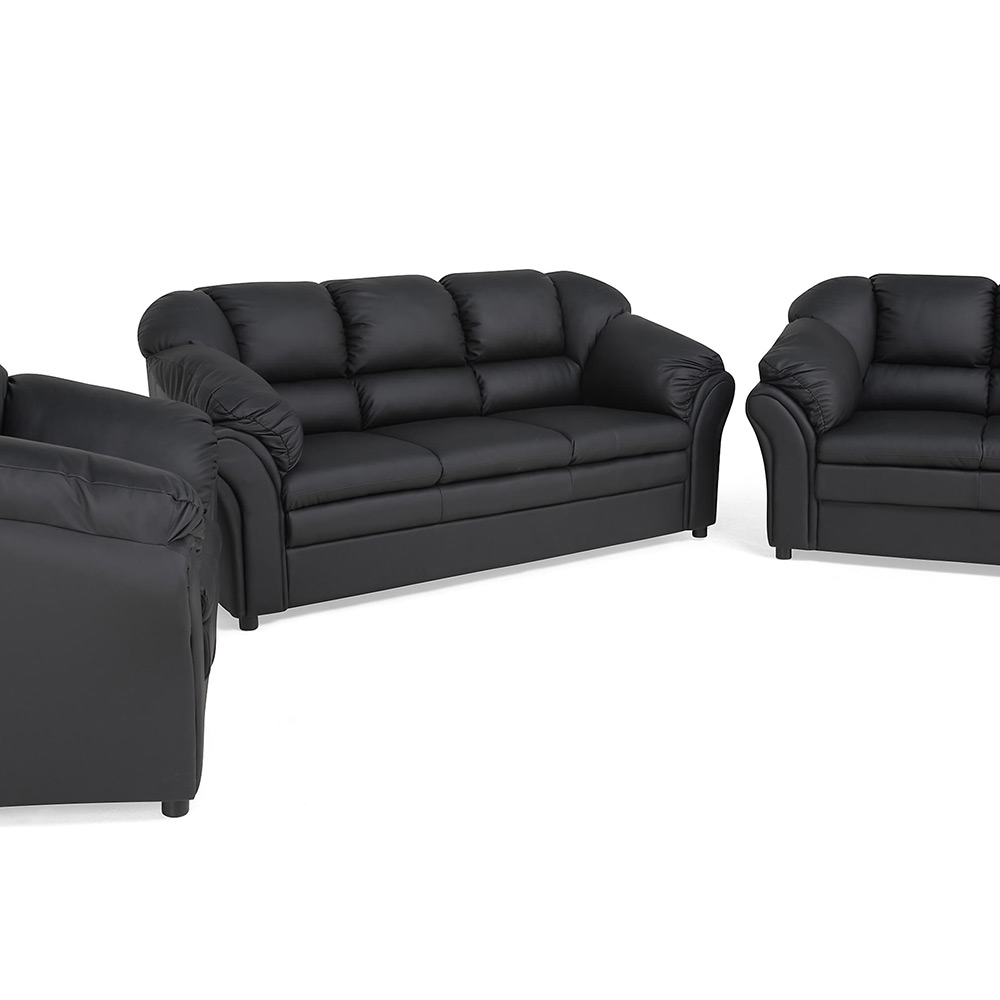 Soffgrupp Scandinavian Choice Salvador 3-sits+2-sitssoffa med Fåtölj Konstläder