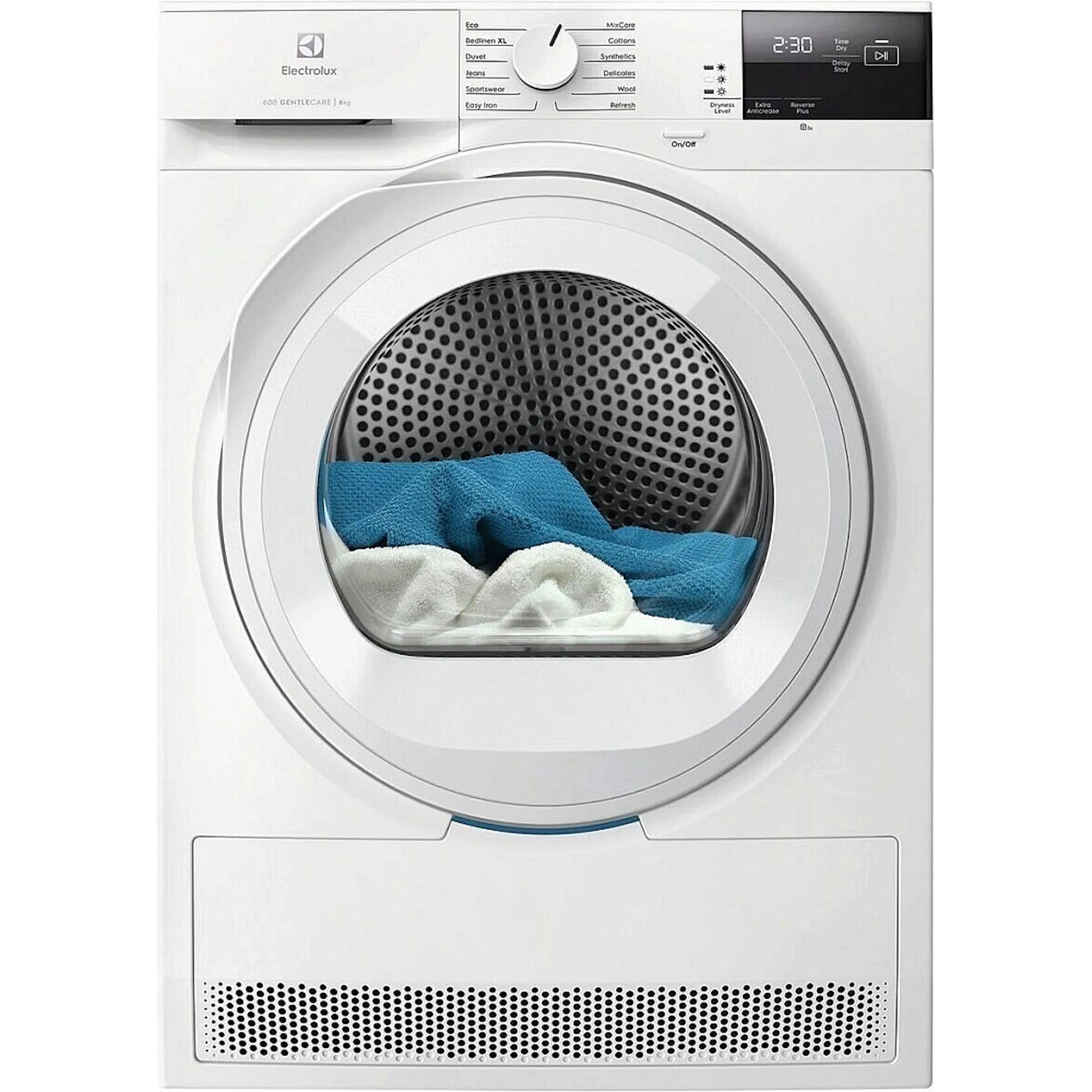 Värmepumpstumlare Electrolux EDI621O85O med GentleCare och SensiCare Teknologi