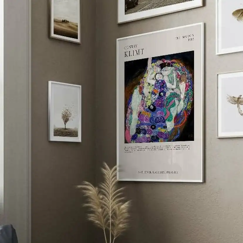 Poster Gallerix The Maiden By Gustav Klimt