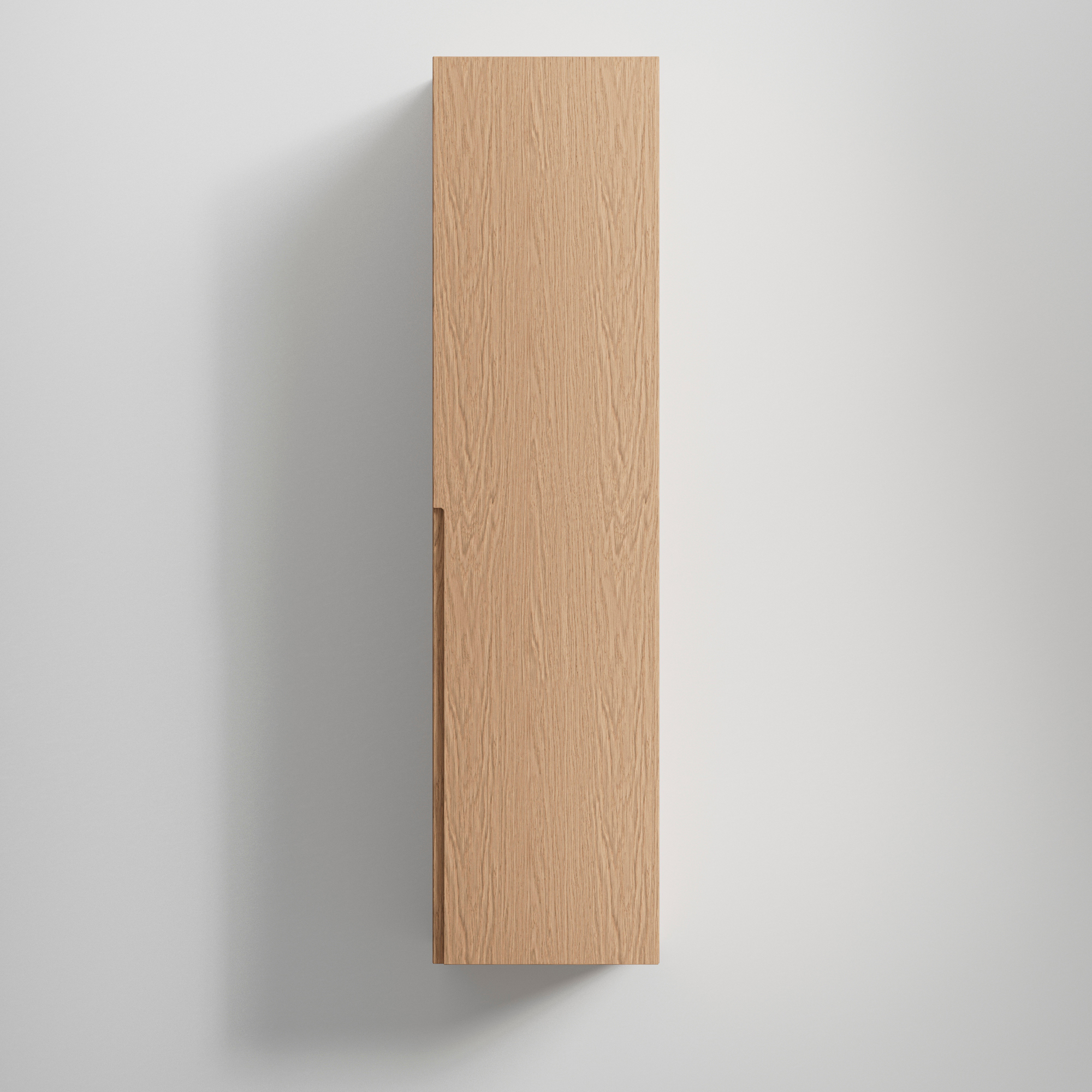 Högskåp Grip 40/40, Låda Natural Oak, 4 Hy, 2 Lå, Hö Färg: Natural Oak, Hägning: Höger