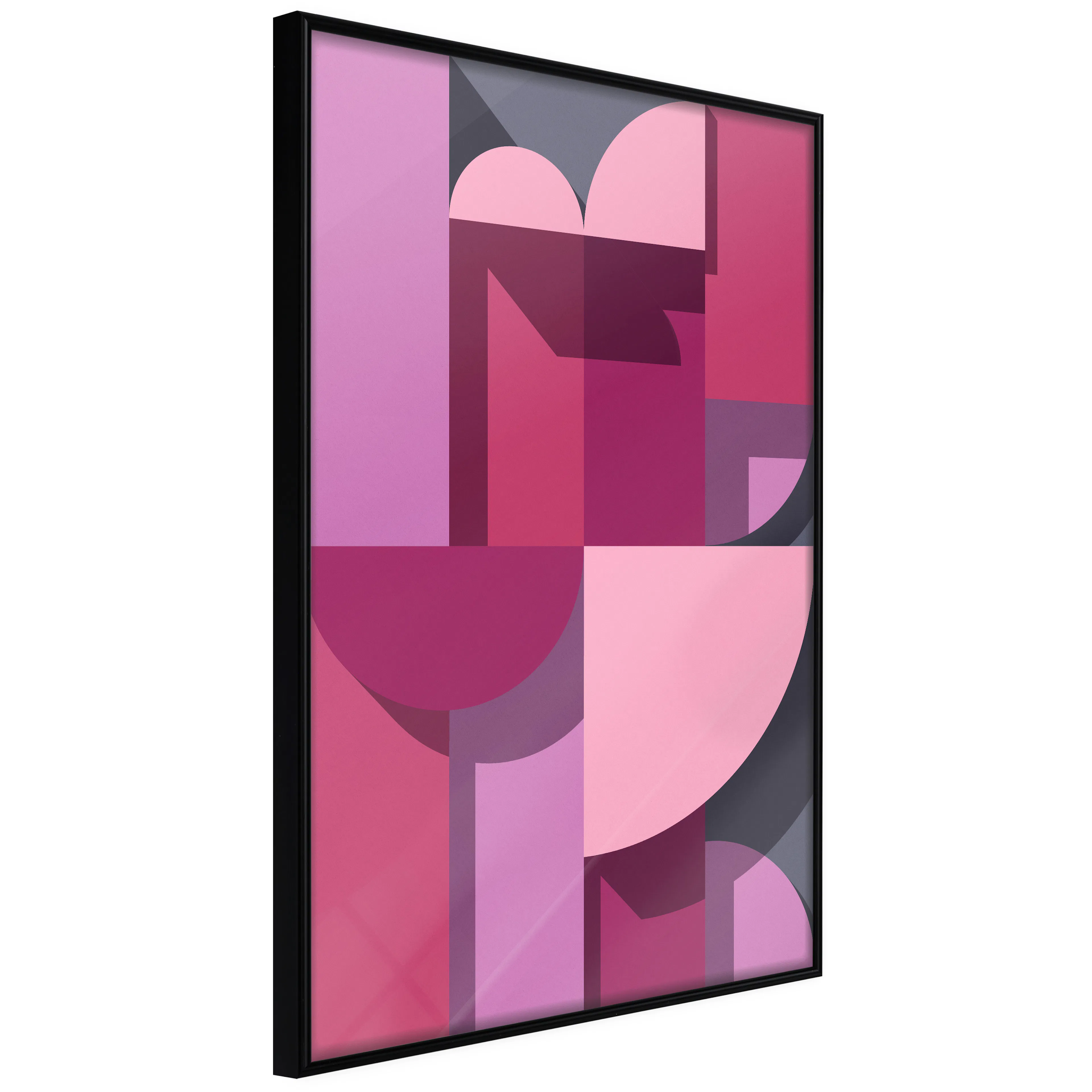 Affisch - Abstract Home [Poster] 30x45 Svart ram, 30x45 cm